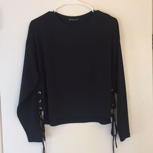Zara Basic Collection - Black Cropped Top
